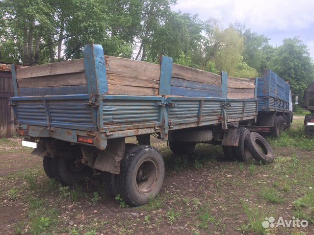 Камаз-53212 с прицепом