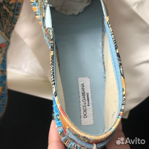 Эспадрильи Dolce Gabbana Эспадрильи Dolce Gabbana