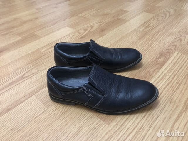 Туфли темно-синие, размер 38