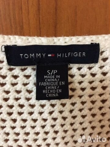 Жакет Tommy Hilfiger трикотажный, хлопок