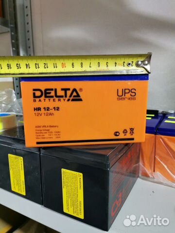 Аккумулятор Delta HR 12-12 12v 12Ah