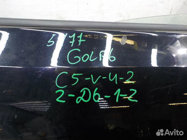 Дверь передняя левая на Volkswagen Golf VI