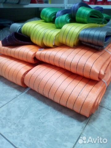 Строп текстильный петлевой, чалки