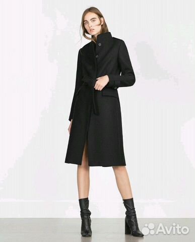 Пальто Zara шерстяное Пальто Zara шерстяное