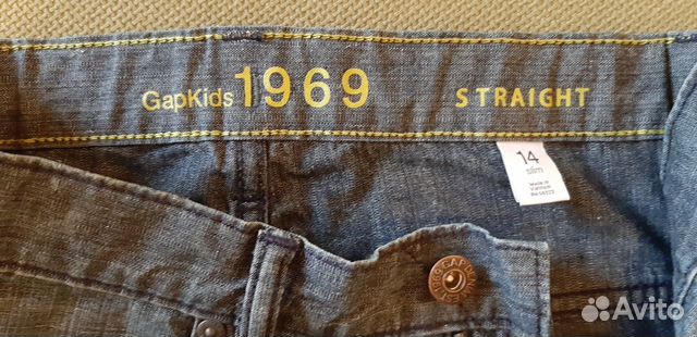 Джинсы GAP для мальчика на возраст 12-14 лет