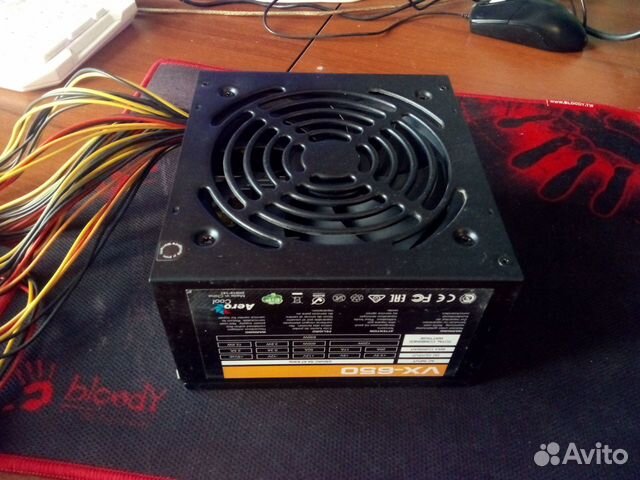 Блок питания Aerocool VX 600W (VX-600)