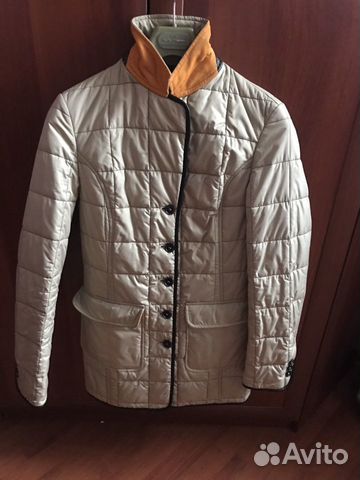 Куртка-пиджак удлиненная, стёганная, оригинал, 42 Куртка-пиджак удлиненная, стёганная, оригинал, 42