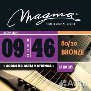 84872303366 Magma GA110B85 струны для акустической гитары.009