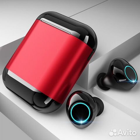 Беспроводные наушники с Power Bank новые