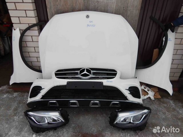 Передняя часть (ноускат) в сборе Mercedes GLC X253 Передняя часть (ноускат) в сборе Mercedes GLC X253