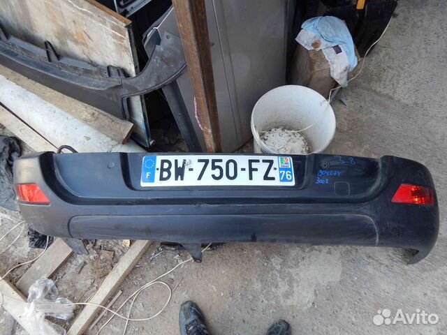 Бампер задний Peugeot 3008