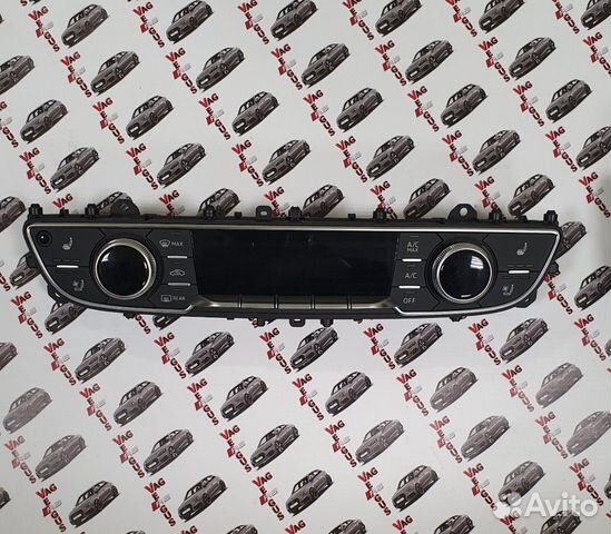 Панель управления климатом audi q7 4m0820043ab