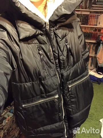 Пуховик куртка зимняя 42р