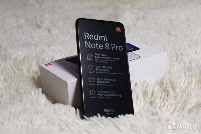 Xiaomi Redmi Note Pro 8 6/64GB Black EU- Рассрочка
