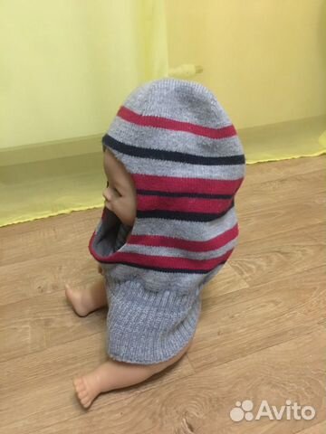 Шапка шлем Деми 4-5 лет