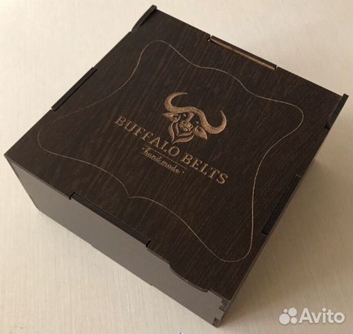 Коричневые ремни из натуральной кожи буйвола