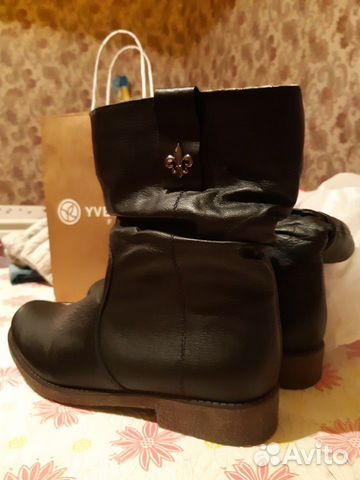 Ботинки новые,зима rieker,женские из нат.кожи