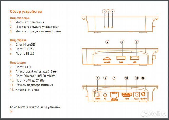 Медиацентр wifire TV Media Box Q5 (4K 2160p)