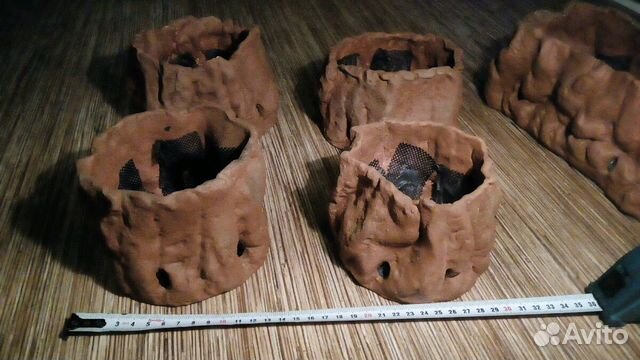 Горшки для аквариумных растений