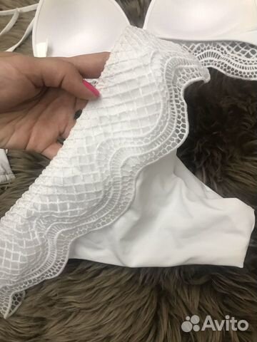 Белый купальник новый