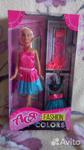 Барби Ася Fashion colors