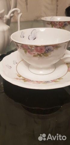Сервиз новый кофейный Maria-TeresaG158 Cmielow пол Сервиз новый кофейный Maria-TeresaG158 Cmielow пол