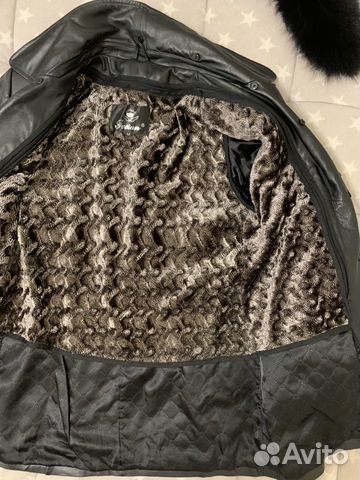 Пальто кожаное женское 44-46 M Пальто кожаное женское 44-46 M