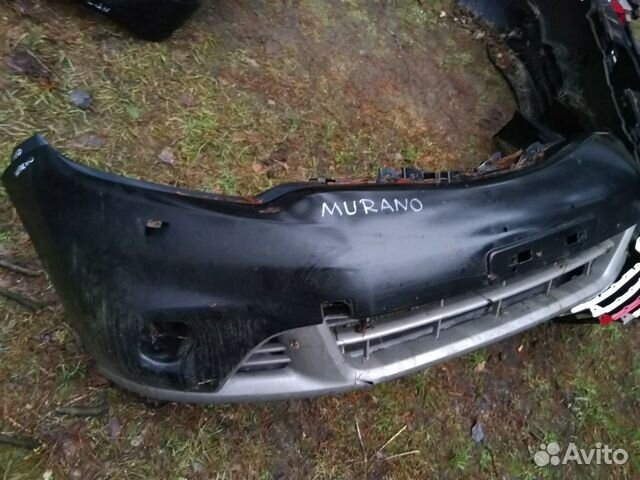 Бампер передний Nissan murano 04