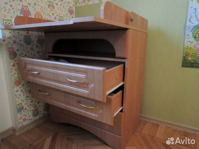 Комод детский с пеленальником