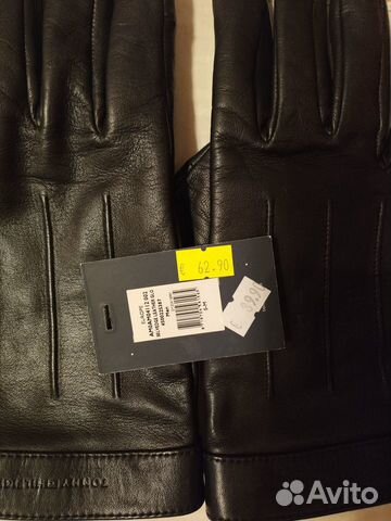 Tommy hilfiger Перчатки кожаные мужские