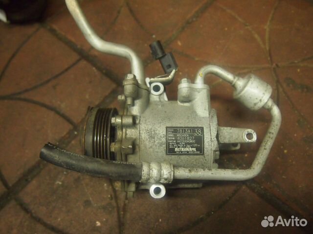 Компрессор кондиционера Mitsubishi Lancer 4A91