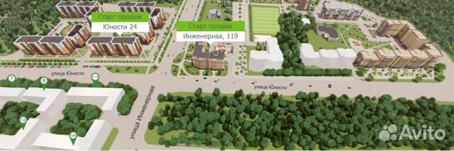 1-к квартира, 36 м², 9/9 эт.