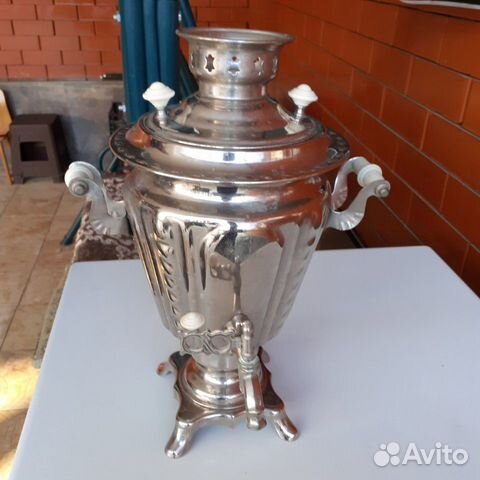 Самовар советский, электрический, почти новый