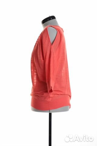 Джемпер трикотажный dkny, хлопок, L, 46-48 Джемпер трикотажный dkny, хлопок, L, 46-48