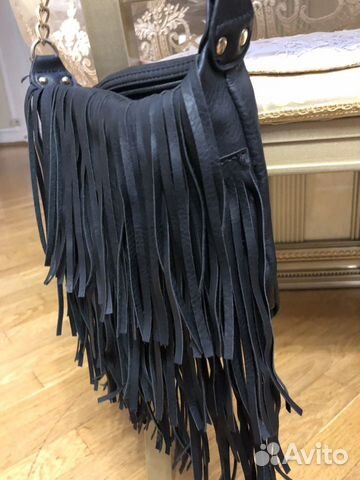 Сумка с висящими рюшками Сумка с висящими рюшками