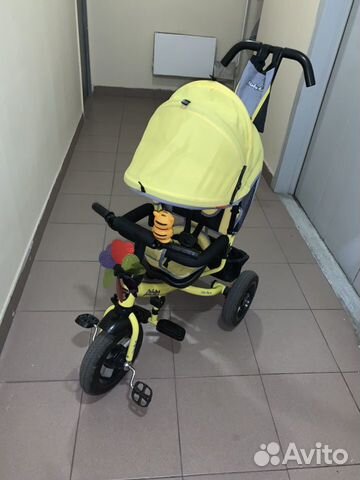 Трехколёсный велосипед-коляска Moby kids comfort