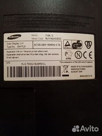 Монитор SAMSUNG Монитор SAMSUNG