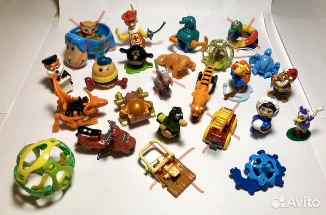Игрушки из Kinder Сюрприз Игрушки из Kinder Сюрприз