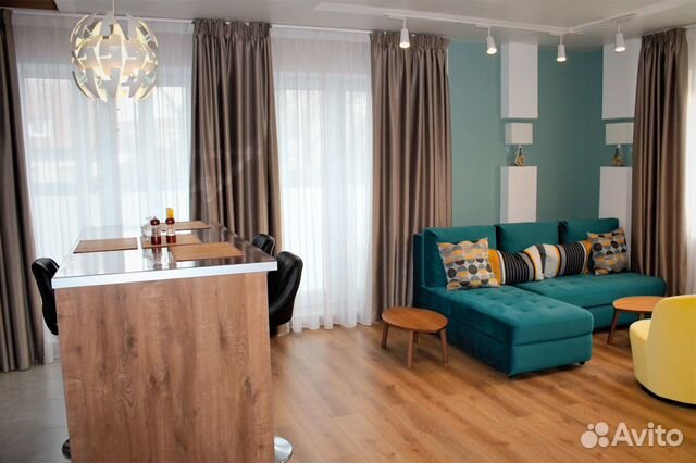 

Квартира-студия, 35 м², 1 кровать