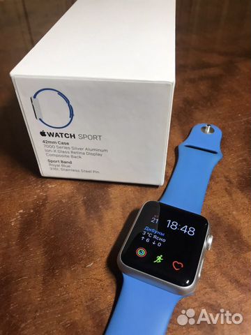 Apple Watch 1 Sport (Series 7000) (42mm) купить в Санкт-Петербурге | Личные  вещи | Авито