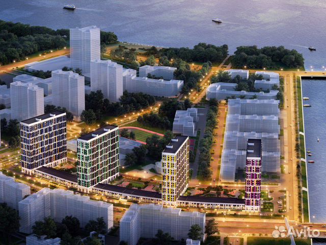1-к квартира, 43.6 м², 3/22 эт.