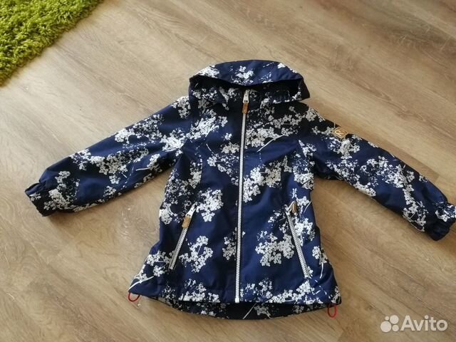 Демисезонная куртка для девочки Reima tec 104р
