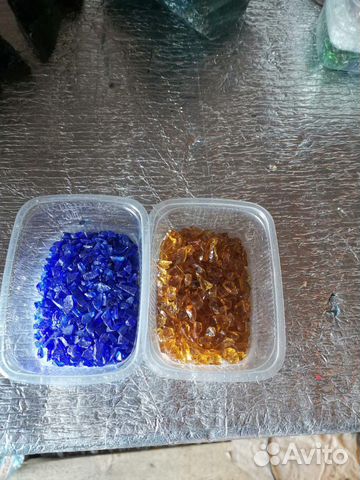 Цветная стеклянная крошка Цветная стеклянная крошка