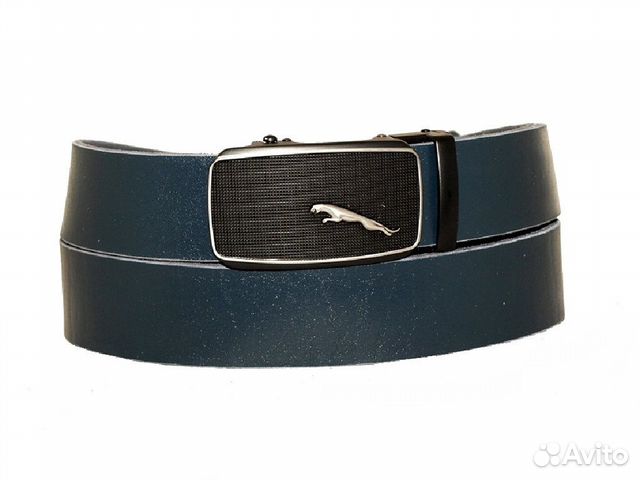 Ремень кожаный Пума пряжка-автомат Ремень кожаный Пума пряжка-автомат