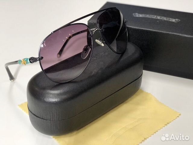 Chrome Hearts солнцезащитные очки в стиле Авиатор Chrome Hearts солнцезащитные очки в стиле Авиатор