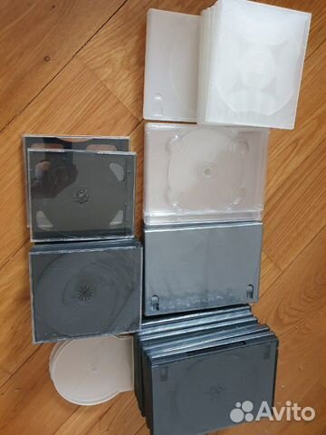 Пустые коробки и бумажные пакеты для DVD CD дисков