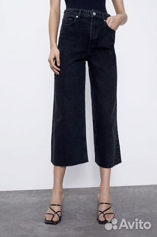 Джинсы кюлоты zara Джинсы кюлоты zara