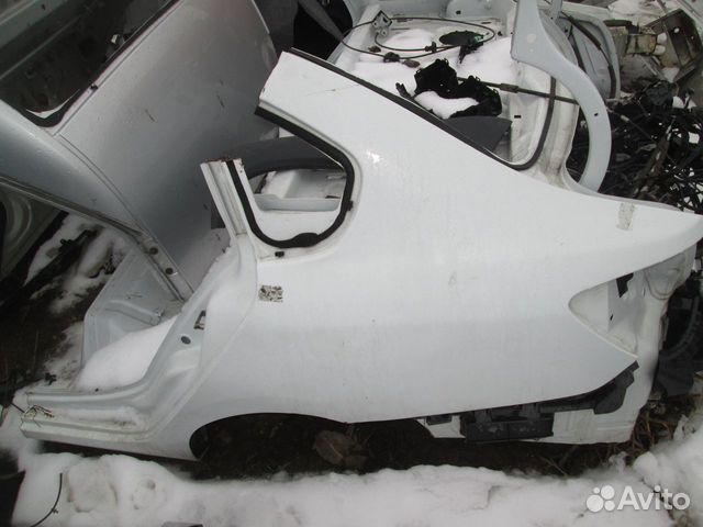 Задняя часть кузова на Рено Симбол 2 2010 года