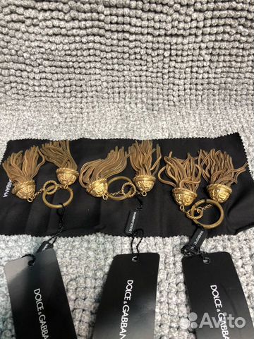 Брелок для ключей, Dolce Gabbana, оригинал, Италия Брелок для ключей, Dolce Gabbana, оригинал, Италия