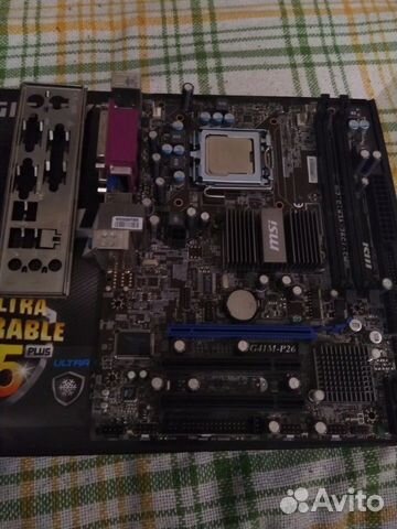 Motherboard MSI G41M-P26